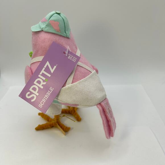 Target Spritz Easter Painter Scribble Fabric Bird Featherly Friends 2025 w Tags - Picture 7 of 11